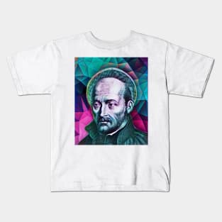 Ignatius of Loyola Portrait | Ignatius of Loyola Artwork 4 Kids T-Shirt